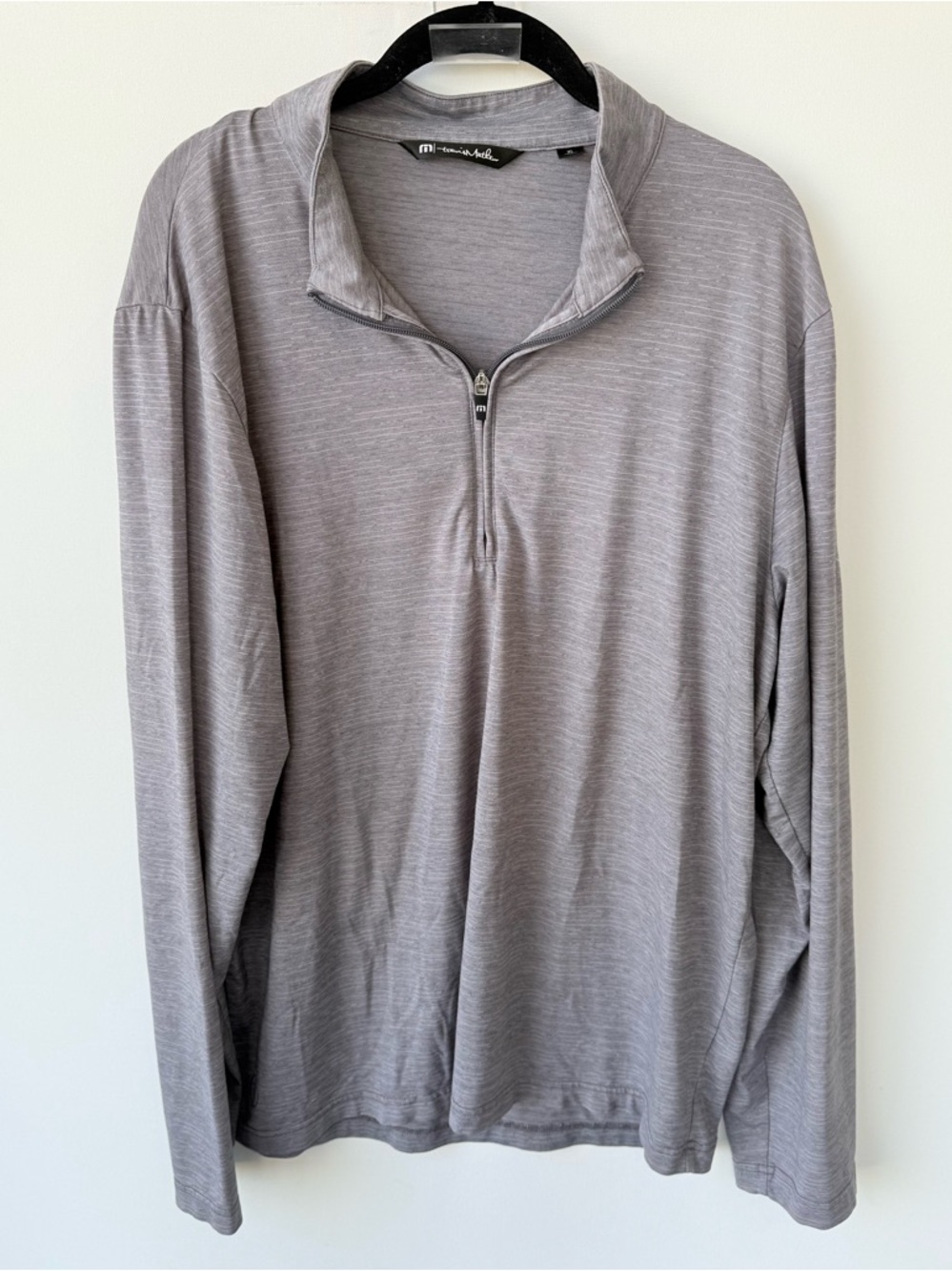 TravisMathew Havasu 2.0 men's quarter-zip pullover Pheasant Acres GC size XL